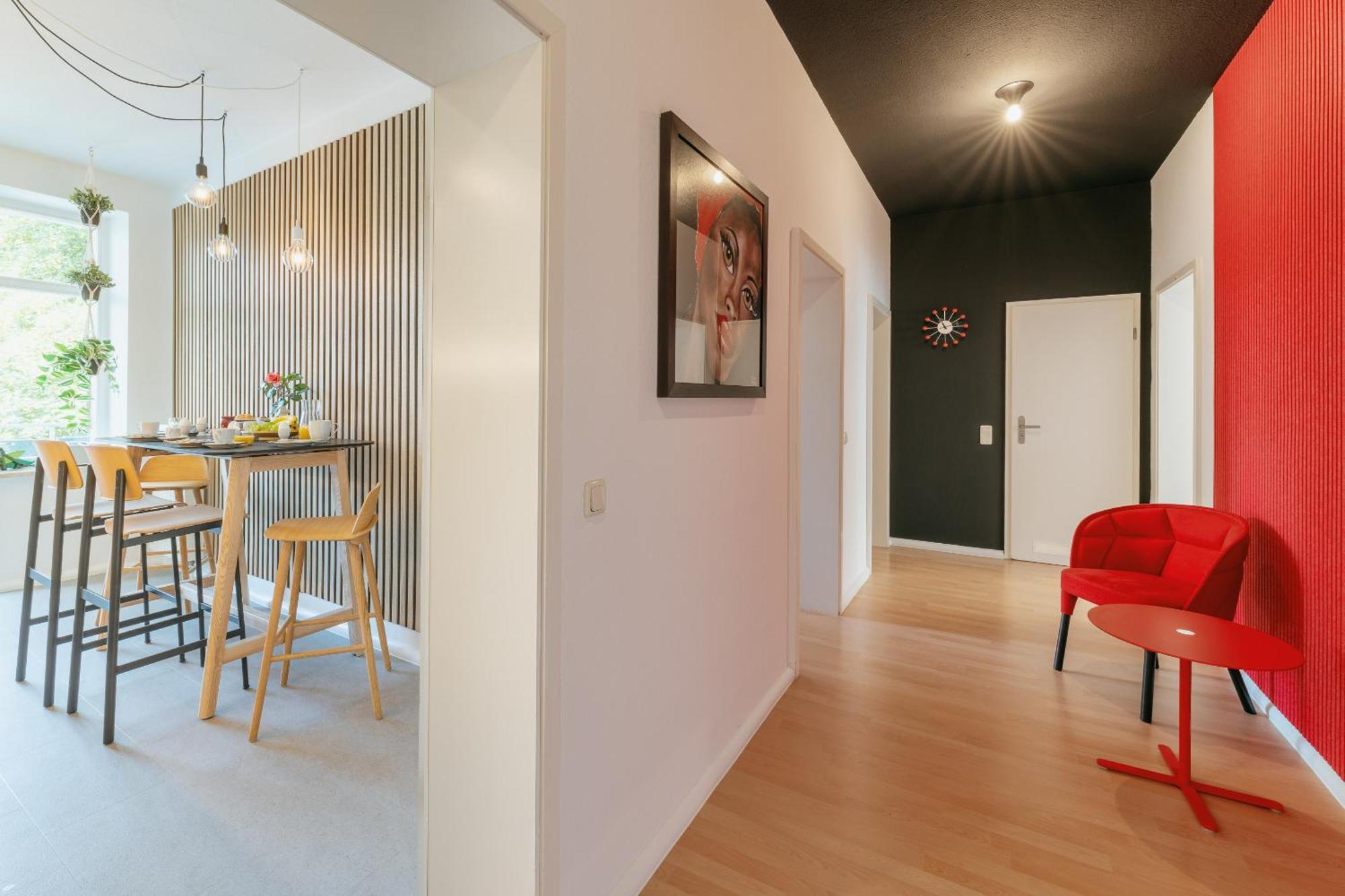 Premium Quartier Clara , Karl Und Fritz Auf Dem Kassberg Mit Eigenem Stellplatz Appartement Chemnitz Buitenkant foto