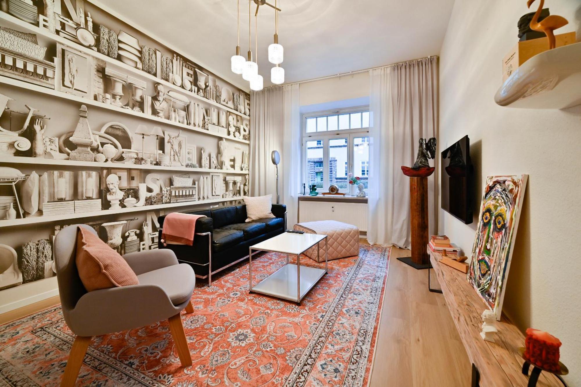 Premium Quartier Clara , Karl Und Fritz Auf Dem Kassberg Mit Eigenem Stellplatz Appartement Chemnitz Buitenkant foto