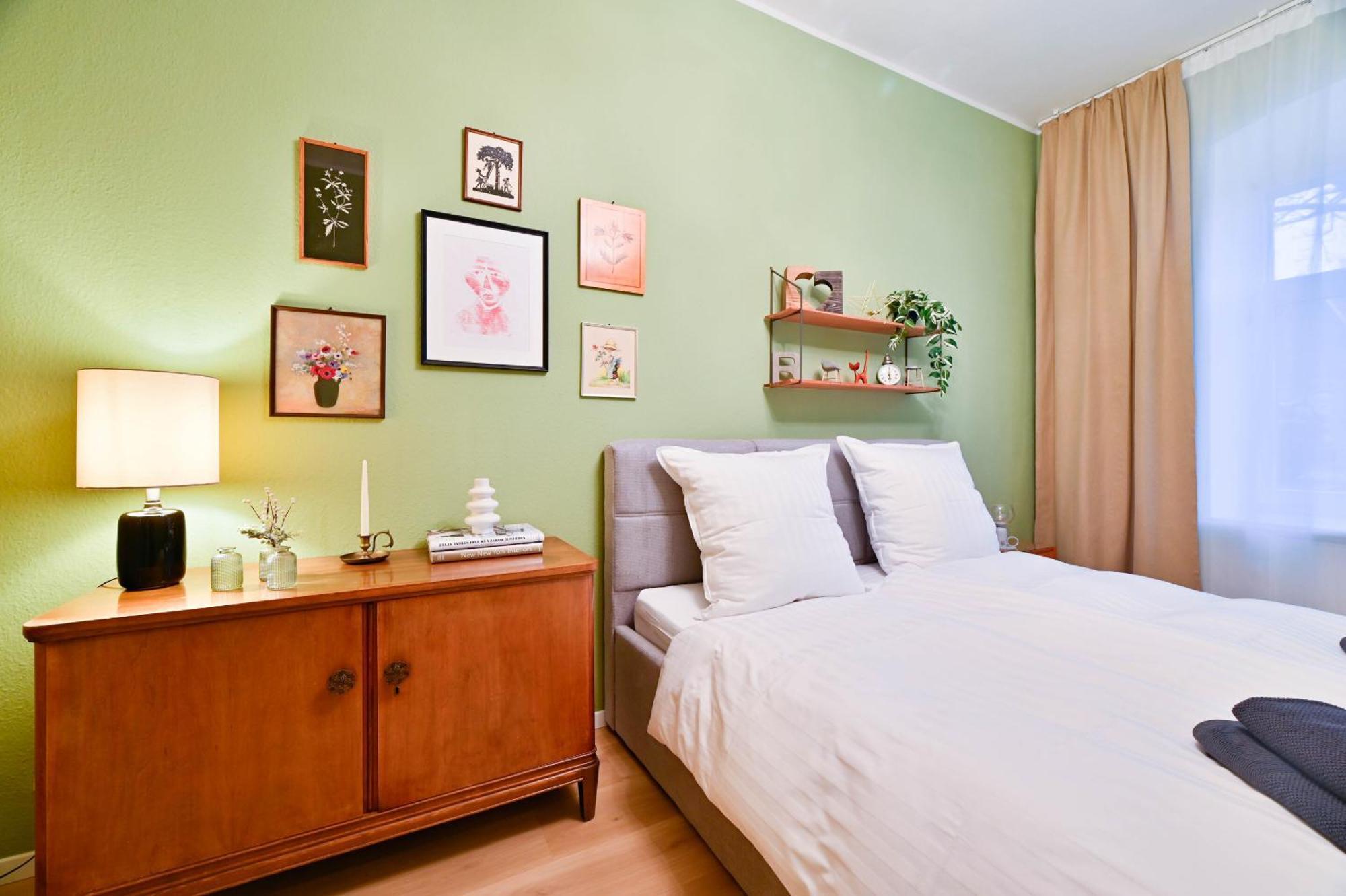 Premium Quartier Clara , Karl Und Fritz Auf Dem Kassberg Mit Eigenem Stellplatz Appartement Chemnitz Kamer foto