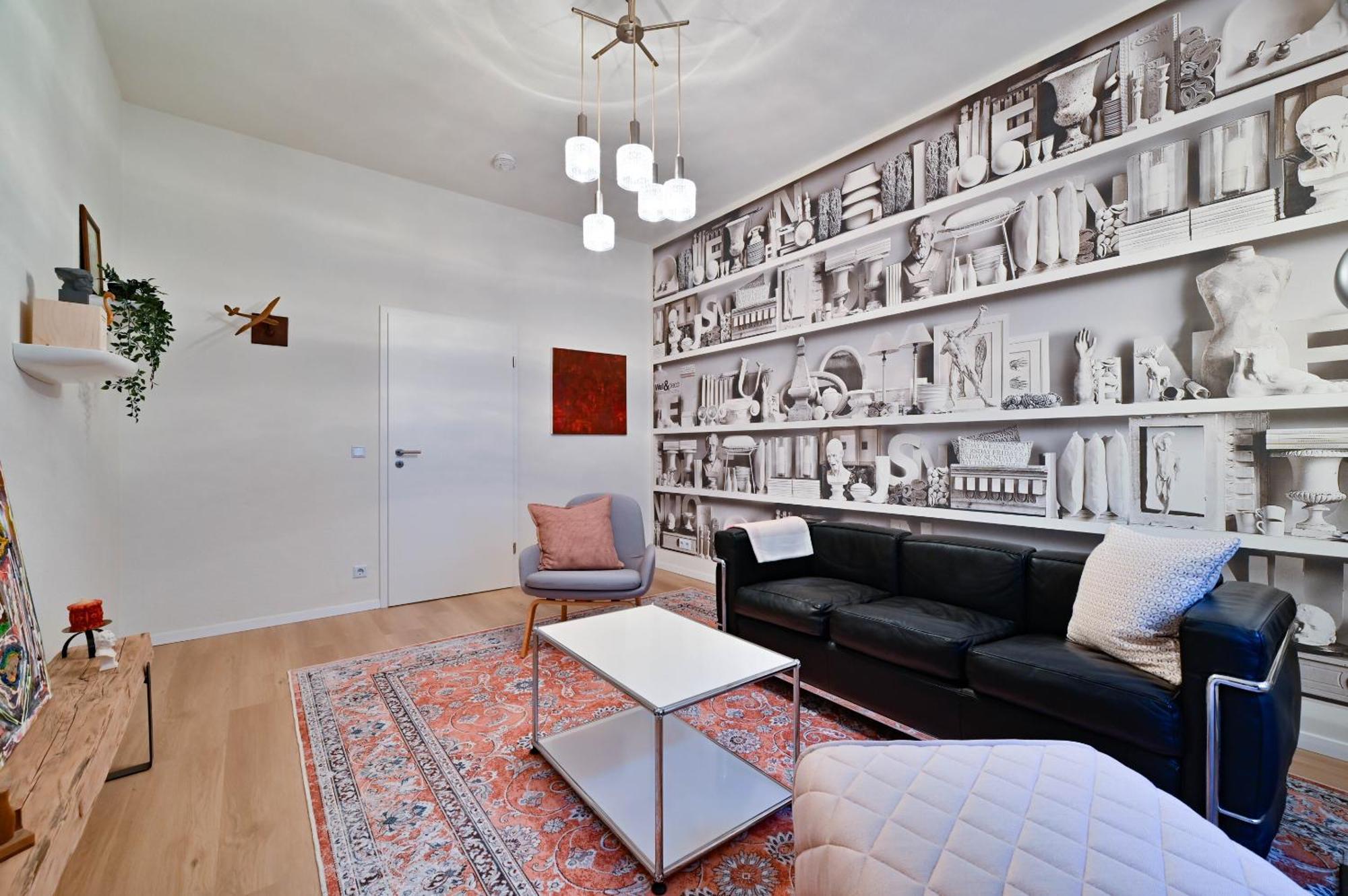 Premium Quartier Clara , Karl Und Fritz Auf Dem Kassberg Mit Eigenem Stellplatz Appartement Chemnitz Kamer foto
